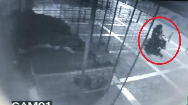 İzmir de akülü arabayla hırsızlık: Marketi soyup soğana çevirdi!