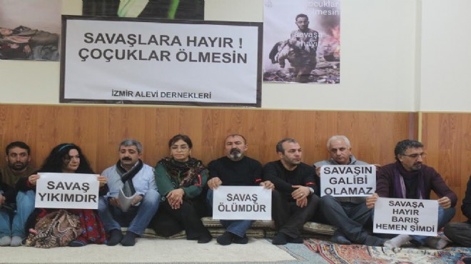 İzmir’de Alevi Dernekleri’nden barış için açlık grevi!
