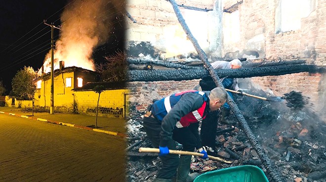 İzmir de alzaymır hastası kadın yangın kurbanı!