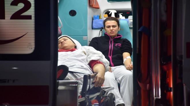 İzmir de amonyak gaz zehirlenmesi: 25 işçi hastanelik oldu