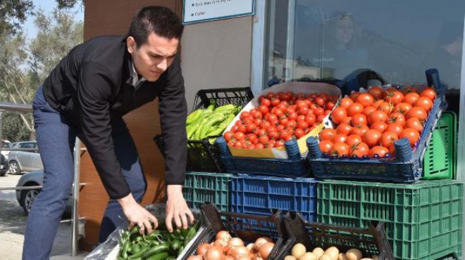İzmir de  aracısız  market: Hem üretici hem tüketici kazanıyor