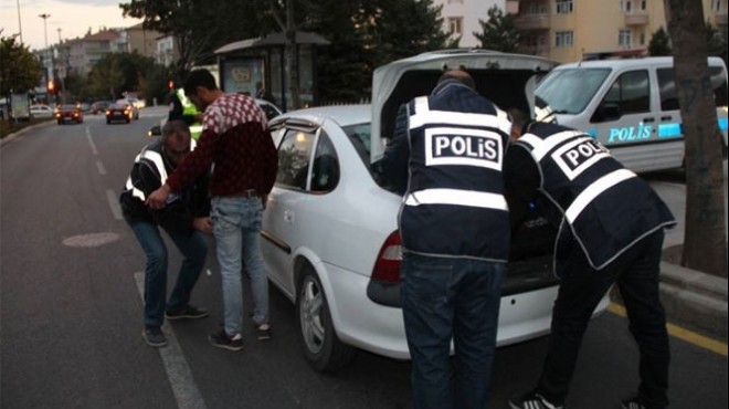 İzmir de asayiş raporu: 1 haftada 430 kişi!