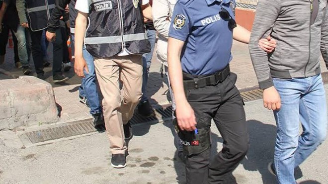 İzmir de  Barış Pınarı  operasyonu: Çok sayıda gözaltı!