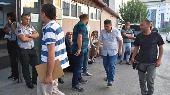 İzmir’de büyük operasyonun bilançosu: 170 polis gözaltında