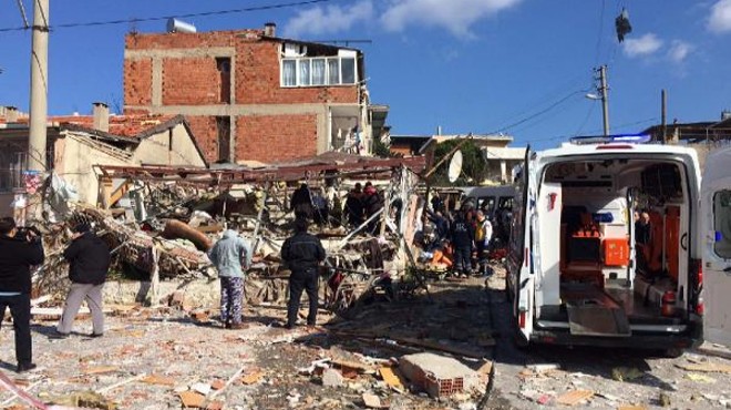 İzmir de büyük patlama: 1 ölü 2 yaralı