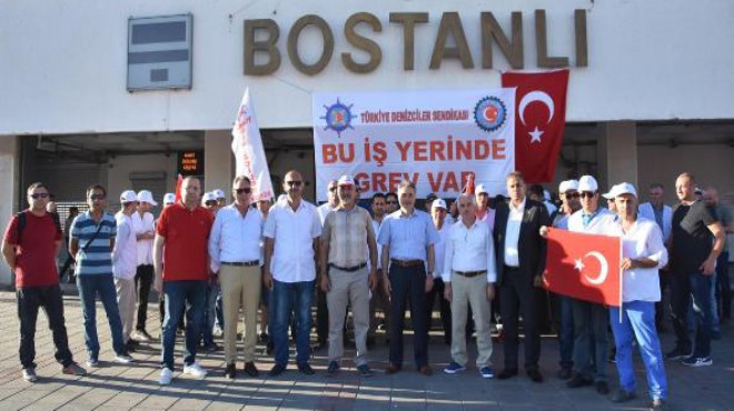 İzmir de deniz ulaşımına grev engeli: Büyükşehir den önlemler!