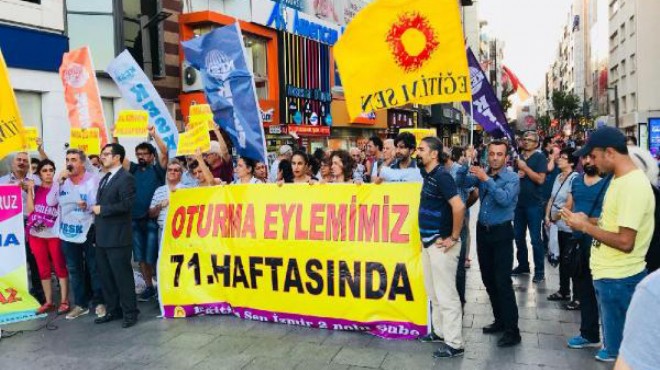 İzmir de Eğitim-Sen den ihraç eylemi!