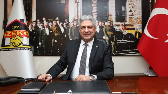 İzmir de emlakçıların başkanı Güleroğlu: Yüzde 0.89 da konut almak için çok uygun!