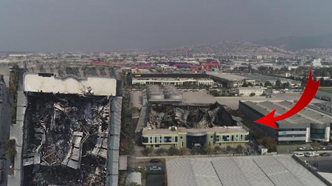 İzmir de fabrika yangını sonrası ağır bilanço: 10 milyon euro kül oldu!