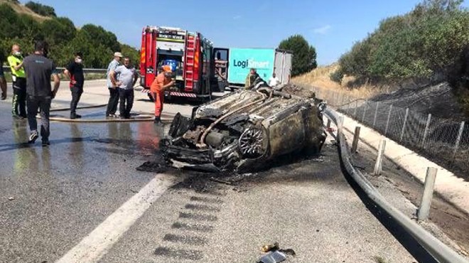 İzmir de feci kaza: İki kişi can verdi!