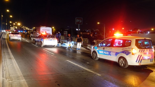 İzmir de feci kaza: Canından oldu...