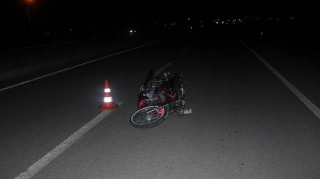 İzmir de feci kaza! Motosiklet sürücüsü can verdi