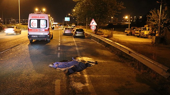 İzmir de feci kaza: Otomobilin çarptığı genç hayatını kaybetti!