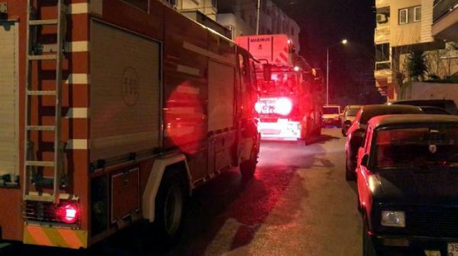 İzmir de gece yarısı patlama! Mahalle ayağa kalktı