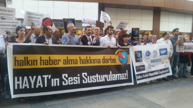İzmir de  Hayatın Sesi  protestosu!