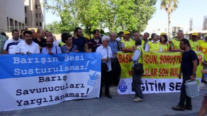 İzmir’de HDP’li yöneticiler dahil 29 kişi hakim karşısında