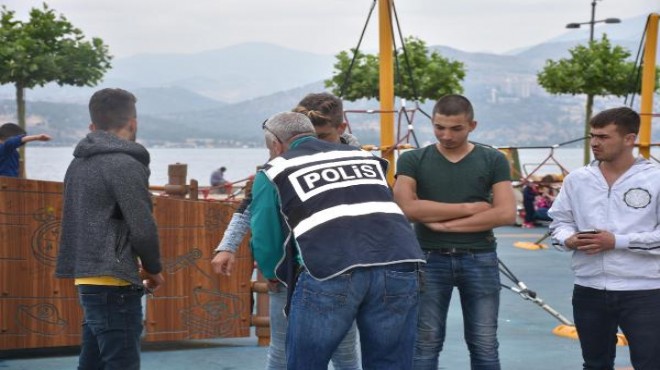 İzmir de  Huzurlu Sokaklar  denetimi