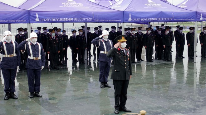 İzmir de Jandarma teşkilatının kuruluş yıl dönümü kutlandı