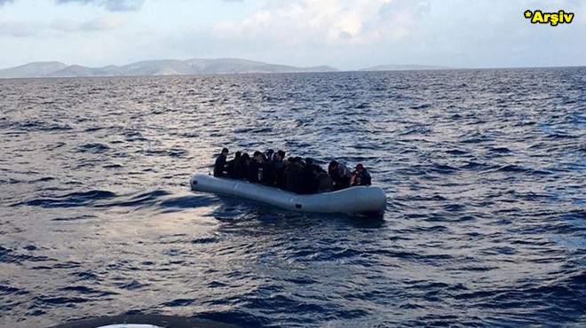 İzmir de kaçak göçmen operasyonu: 45 gözaltı!