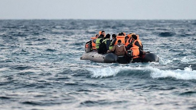 İzmir de kaçak göçmen operasyonu: 82 gözaltı