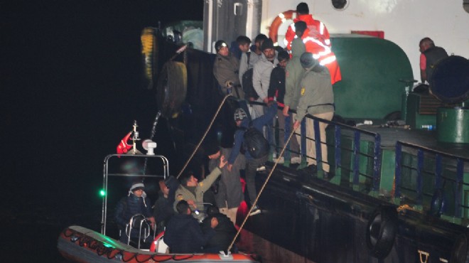 İzmir de kaçak mülteci operasyonu: 113 gözaltı!