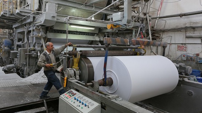 İzmir de kağıt üreticilerinden  yerli üretim  çağrısı