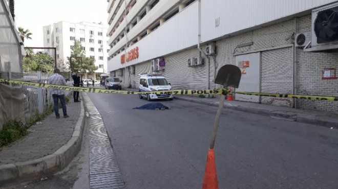 İzmir de kahreden son: 7 inci kattan atladı!