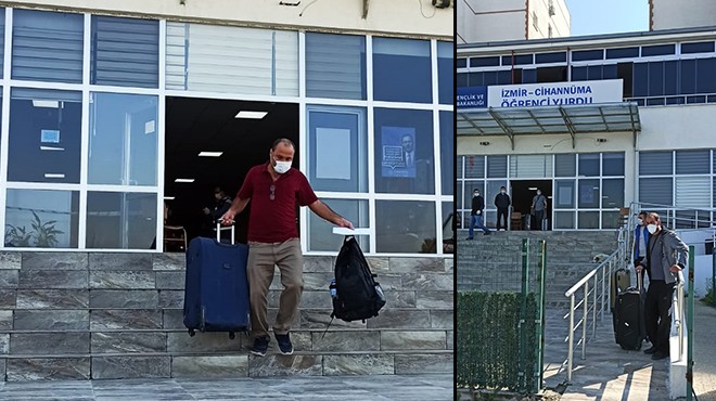 İzmir de karantina süresi dolanlar evlerine gönderildi