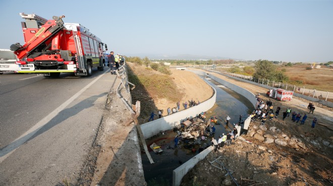 İzmir de 22 kişinin ölümüne neden olan şoförden şok ifade: Yüksekten düştüm!