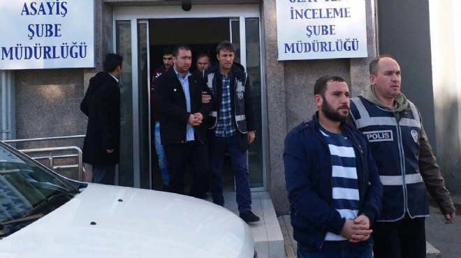 İzmir de  kazı-kazan  hırsızlığına tutuklama