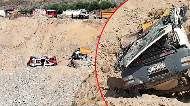 İzmir de korkunç kaza: 20 metrelik uçurumdan yuvarlandı!