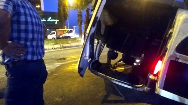 İzmir de korkunç kaza: Çocuk camdan fırladı!