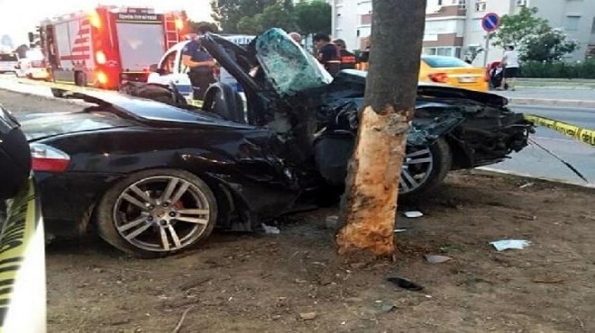 İzmir de korkunç kaza: Üniversiteli genç can verdi