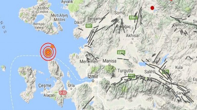 İzmir de korkutan deprem! Şiddeti...