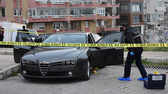 İzmir de miras kavgası kanlı bitti: Otomobilde infaz!