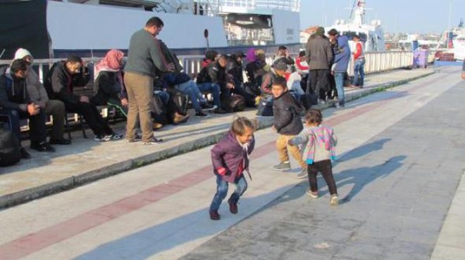 İzmir de mülteci faciası son anda önlendi