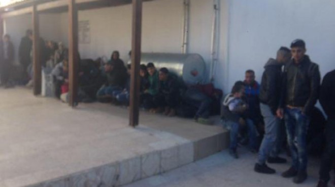 İzmir de mülteci operasyonu: 54 kişi yakalandı