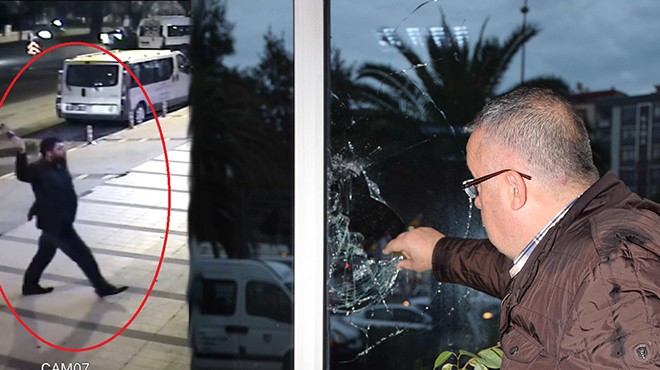 İzmir’de odaya saldırı: Taksici olamadı, dehşet saçtı!