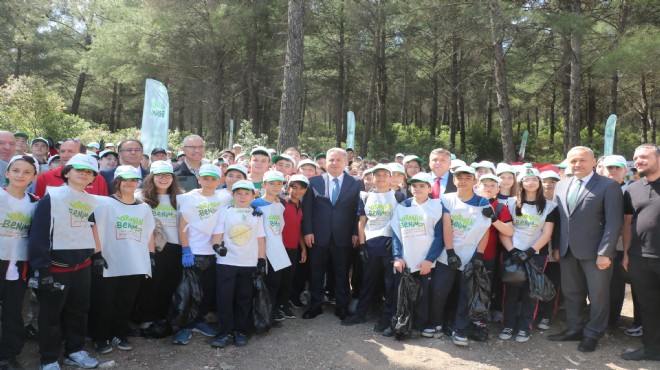 İzmir de orman temizliği seferberliği