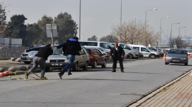İzmir’de polisin elinden kaçan ‘firari’ adliyeyi birbirine kattı!