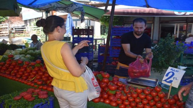 İzmir de sebze- meyve fiyatlarında büyük düşüş