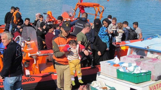 İzmir de sığınmacı operasyonu: 119 gözaltı!