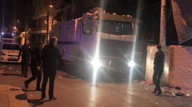 İzmir de silahlı çatışma! Yaralı polisler var!