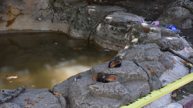 İzmir de süs havuzunda  akım  dehşeti: 2 çocuk ağır yaralandı