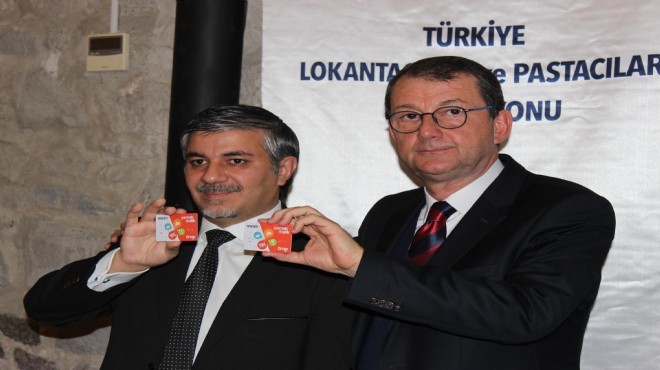 İzmir de tanıtıldı: Türkiye nin yerli ve milli ilk  Yemekmatik  kartı!