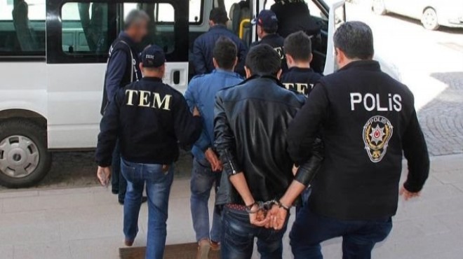 İzmir de terör operasyonları: 47 gözaltı!