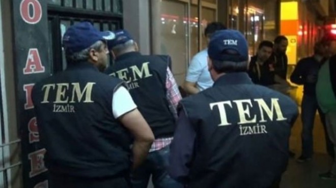İzmir de teröre baskın: Çok sayıda gözaltı