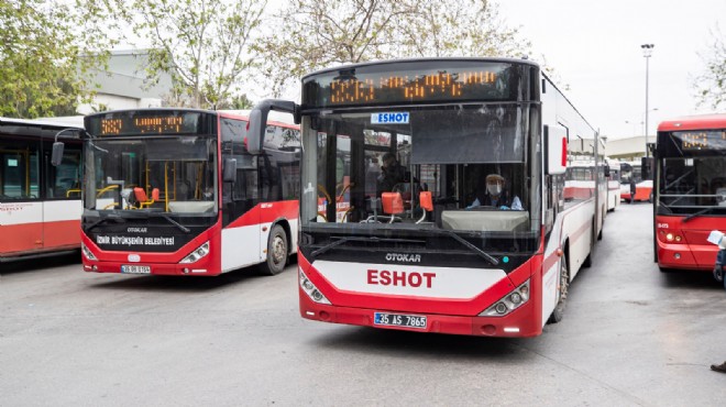İzmir de toplu ulaşıma salgın düzenlemesi