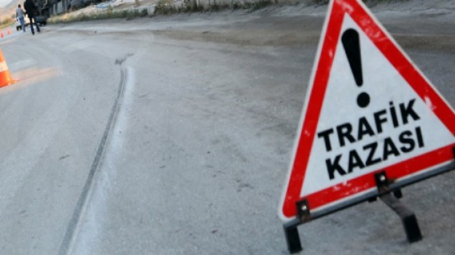 İzmir de trafik kazası: 1 yaralı