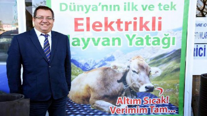 İzmir de üretildi... Hayvanlar için elektrikli yatak!